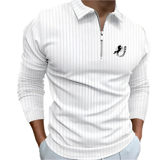 Men's Polo T-Shirts, Long Sleeve Polo T-Shirts @chichicmart
