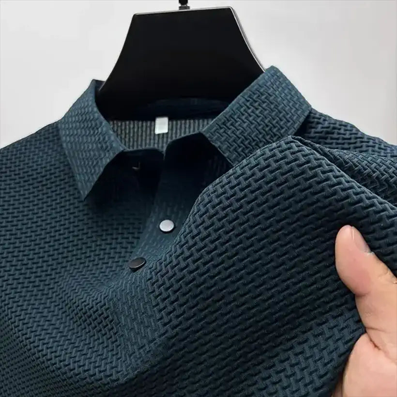 Men's Short Sleeve T-shirt, Breathable Polo Shirt @chichicmart