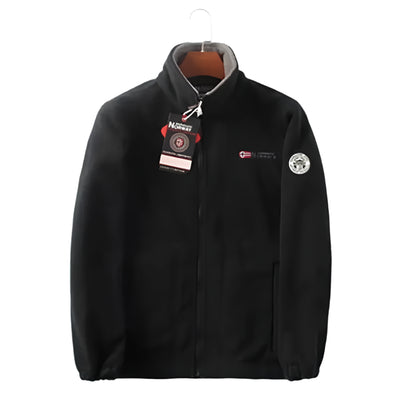 Men's Thick Velvet Windbreaker Jacket @chichicmart