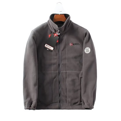 Men's Thick Velvet Windbreaker Jacket @chichicmart