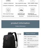 Outdoor Backpack with USB Port for Men @chichicmart