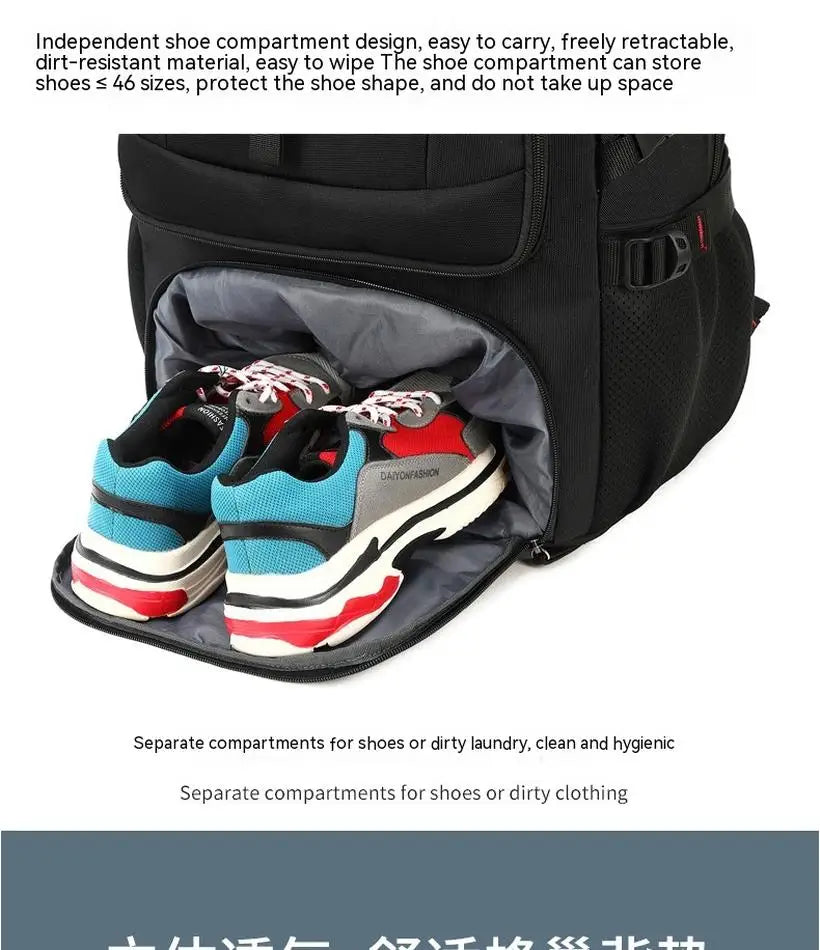 Outdoor Backpack with USB Port for Men @chichicmart