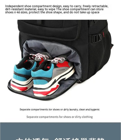 Outdoor Backpack with USB Port for Men @chichicmart