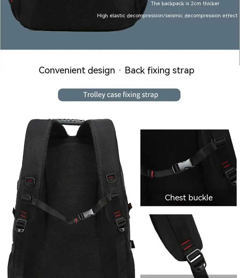 Outdoor Backpack with USB Port for Men @chichicmart