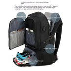 Outdoor Backpack with USB Port for Men @chichicmart