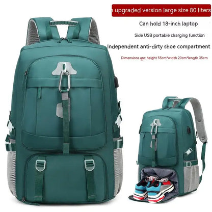 Outdoor Backpack with USB Port for Men @chichicmart