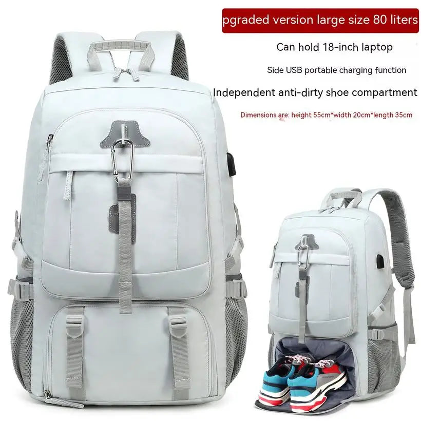 Outdoor Backpack with USB Port for Men @chichicmart