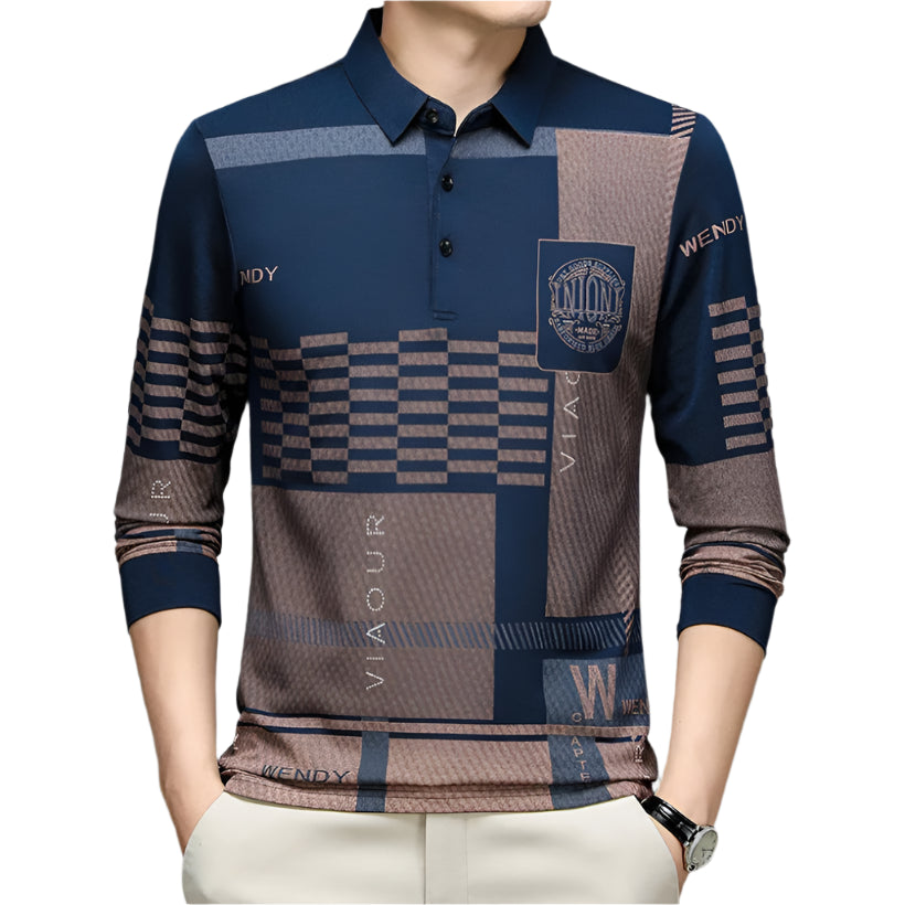 Short Sleeve Turn-down Collar Polo T-Shirt @chichicmart