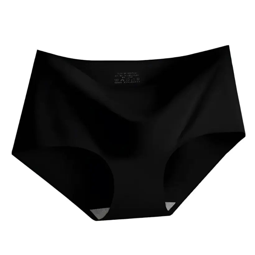 Seamless Ice Silk Panties – Mid-Waist Comfort Briefs @chichicmart