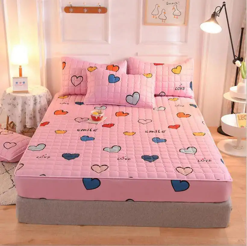 Soft Anti-Bacterial Fitted Bed Sheet @chichicmart