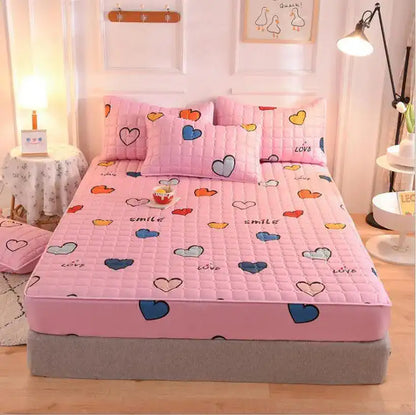 Soft Anti-Bacterial Fitted Bed Sheet @chichicmart