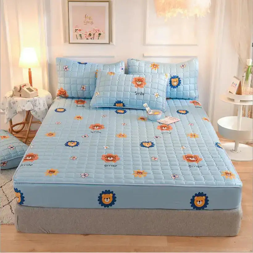 Soft Anti-Bacterial Fitted Bed Sheet @chichicmart