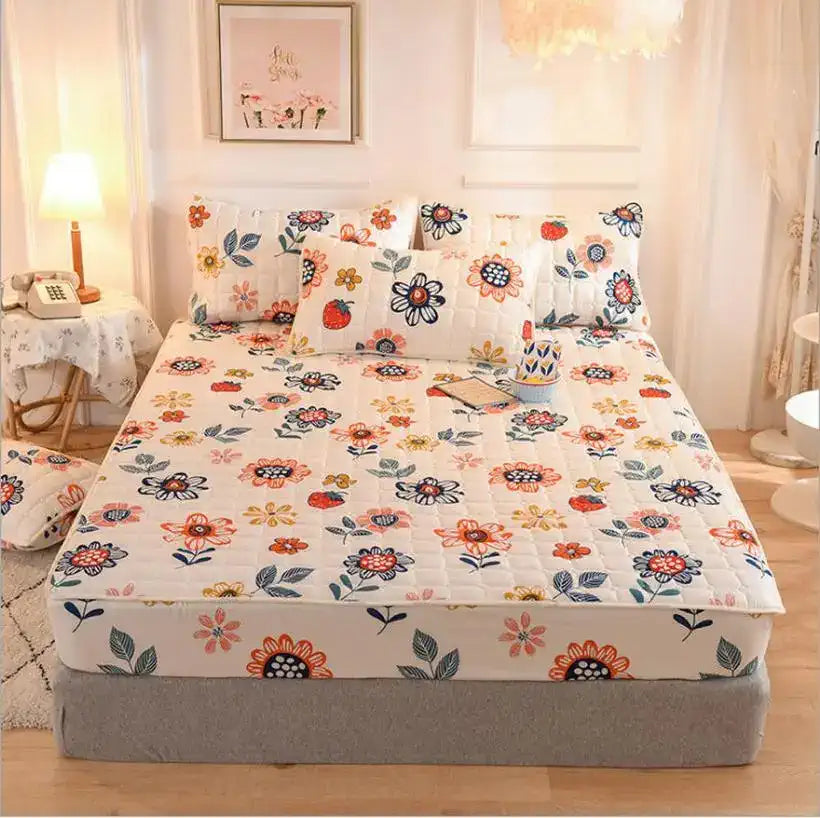 Soft Anti-Bacterial Fitted Bed Sheet @chichicmart