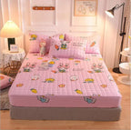 Soft Anti-Bacterial Fitted Bed Sheet @chichicmart