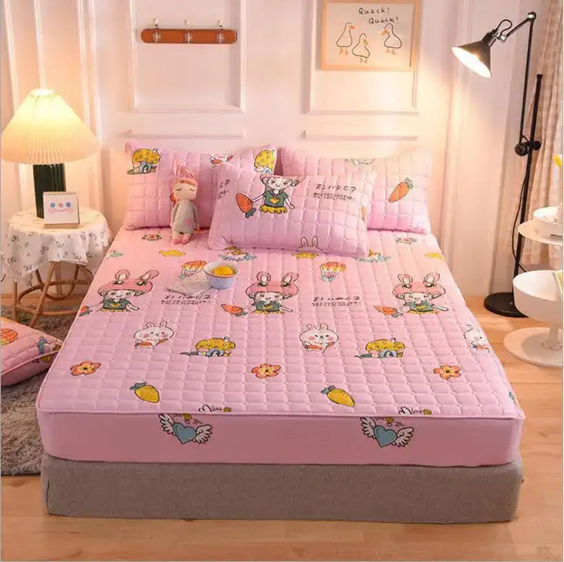 Soft Anti-Bacterial Fitted Bed Sheet @chichicmart