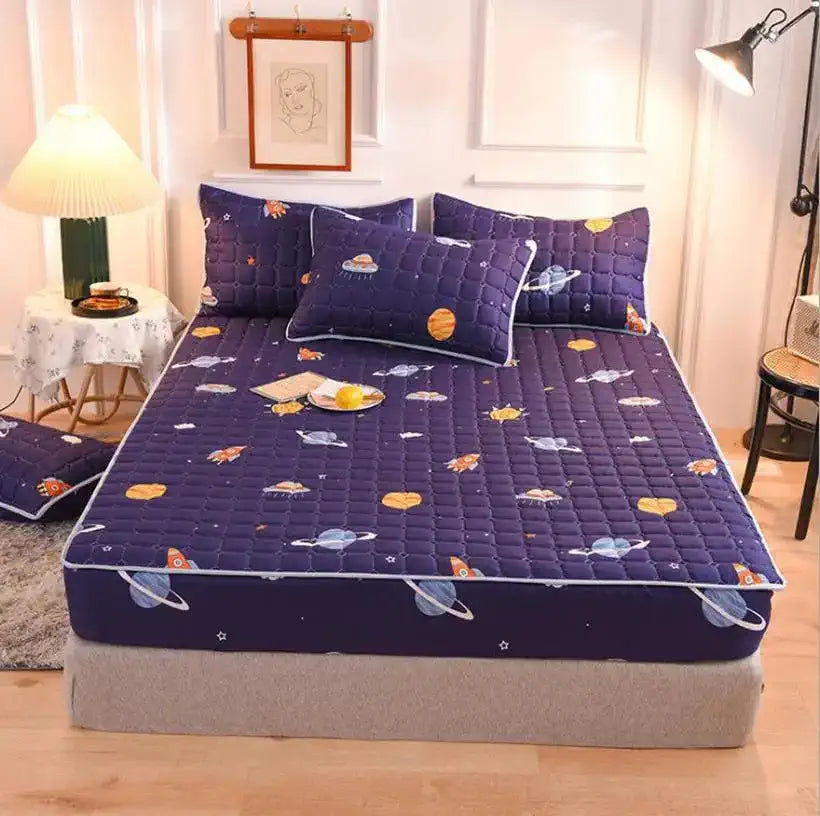 Soft Anti-Bacterial Fitted Bed Sheet @chichicmart