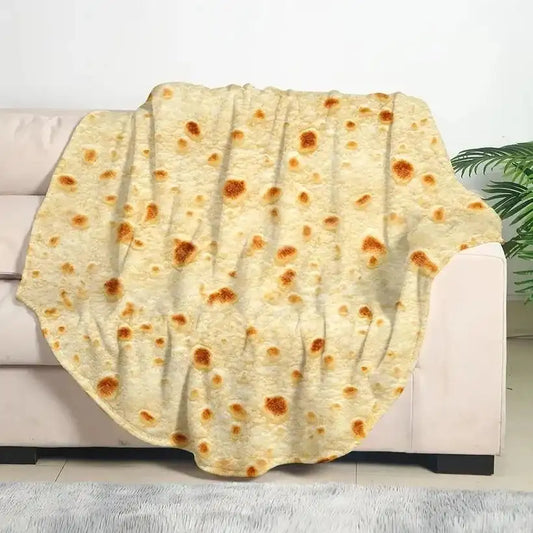 Soft Mexican Tortilla Flannel Blanket @chichicmart