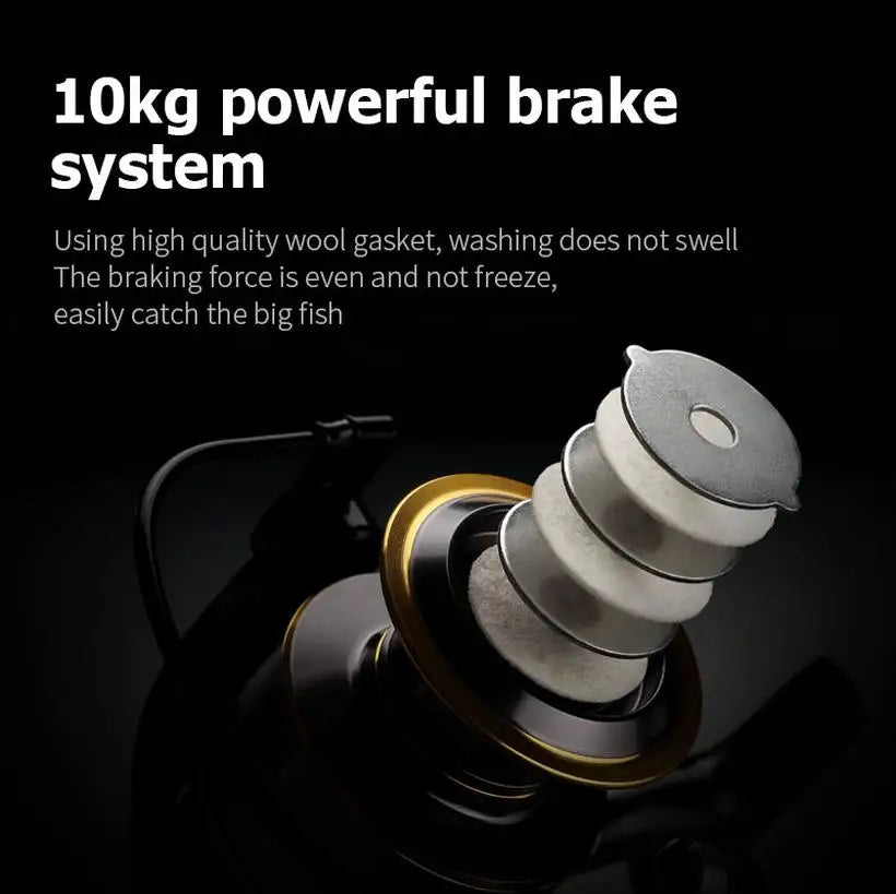 Spinning Fishing Reel, HANDING M1 @chichicmart
