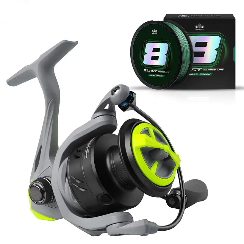 Spinning Fishing Reel, HANDING M1 @chichicmart