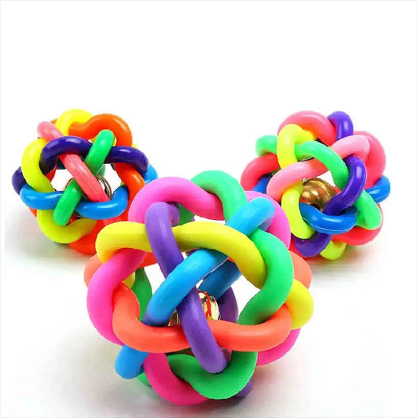 Squeaky Pet Dog Ball Toys @chichicmart