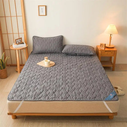Waterproof Mattress Protector - Elastic Corner Straps @chichicmart