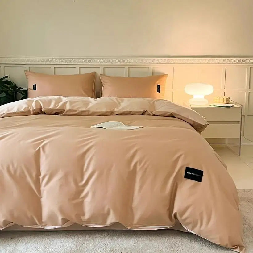 White Luxury Duvet Cover Set @chichicmart