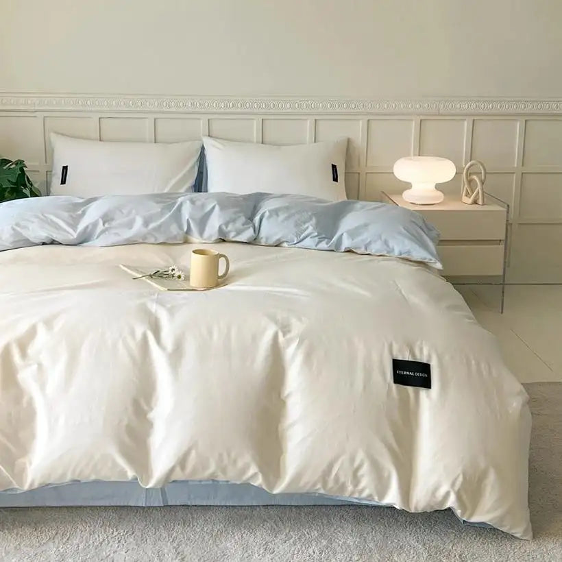 White Luxury Duvet Cover Set @chichicmart