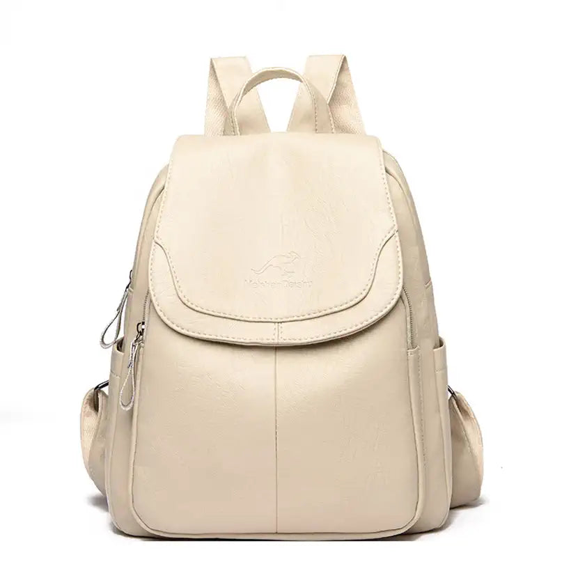 Women Leather Backpacks @chichicmart