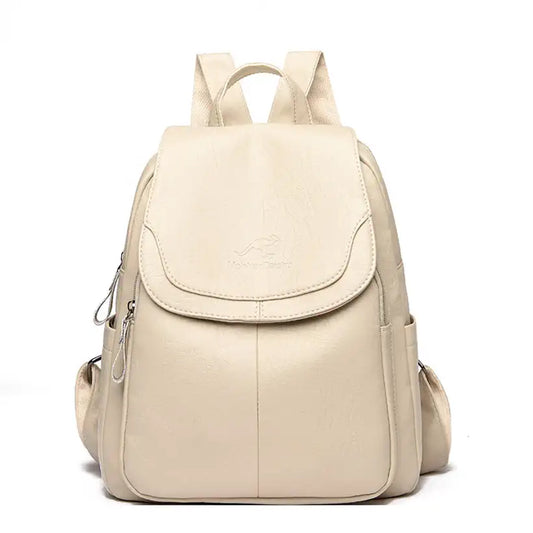 Women Leather Backpacks @chichicmart