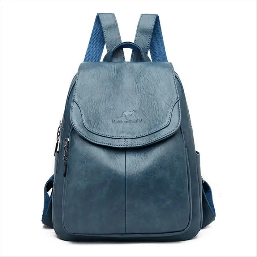 Women Leather Backpacks @chichicmart