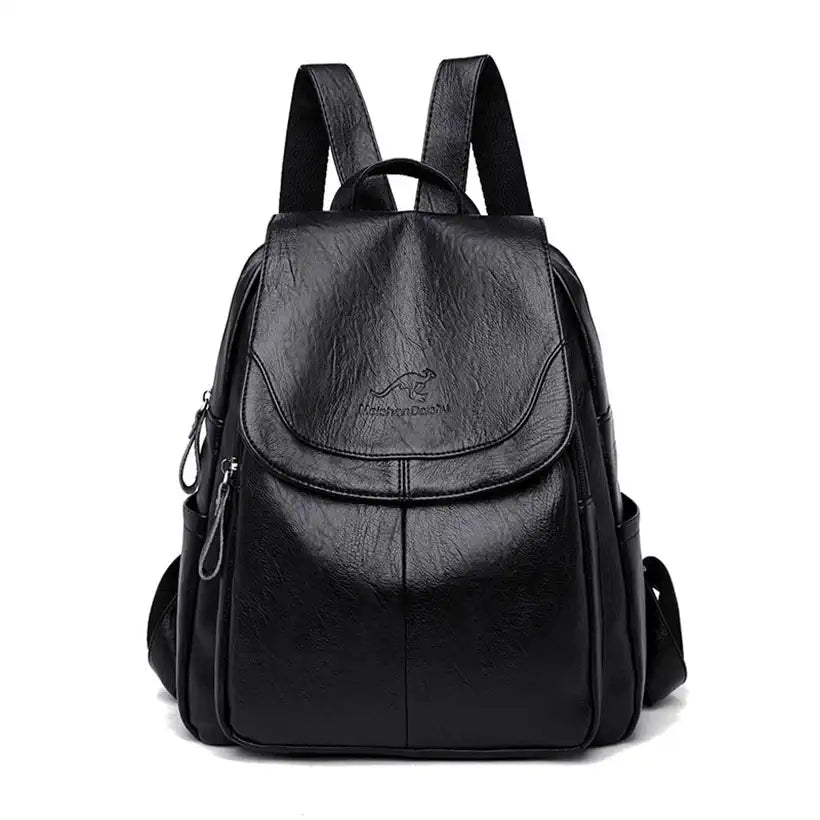 Women Leather Backpacks @chichicmart