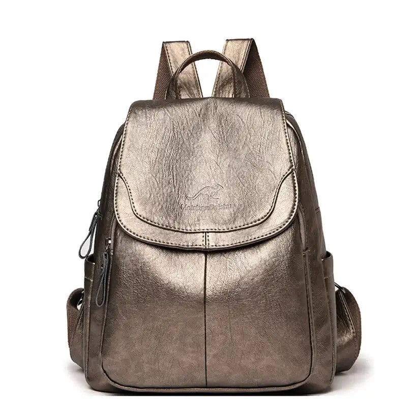 Women Leather Backpacks @chichicmart