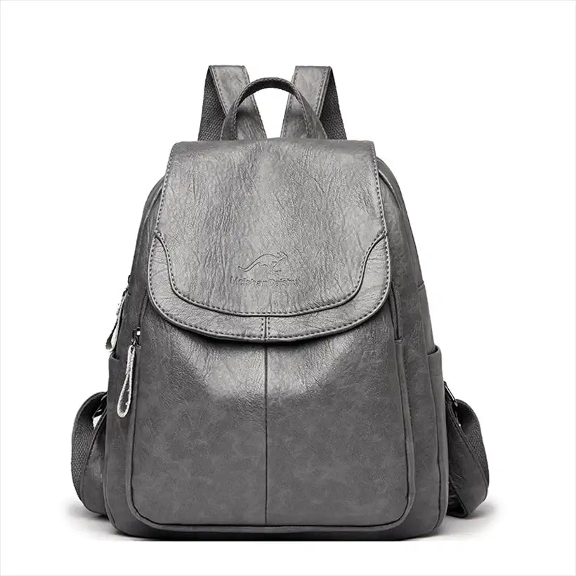 Women Leather Backpacks @chichicmart