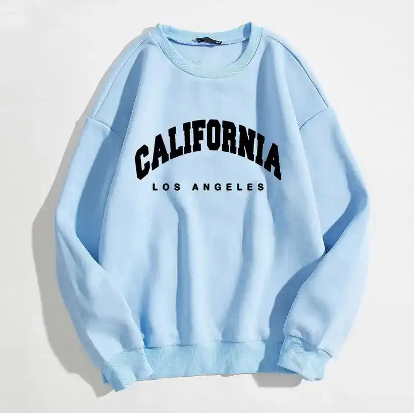 Women's Hoodies Long Sleeve California Print @chichicmart