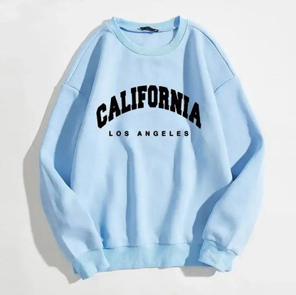 Women's Hoodies Long Sleeve California Print @chichicmart