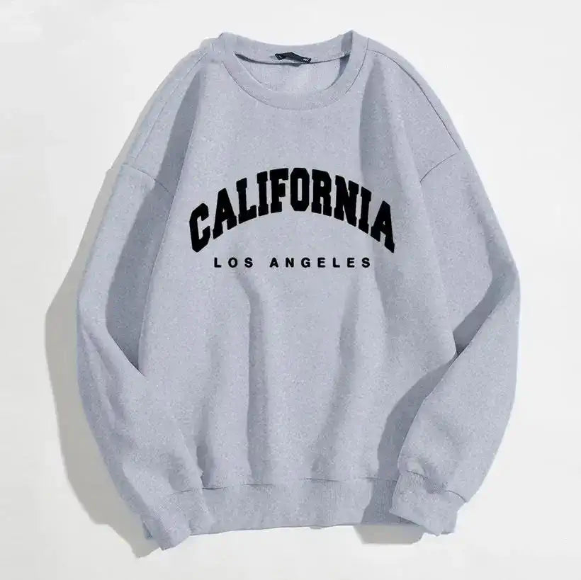 Women's Hoodies Long Sleeve California Print @chichicmart