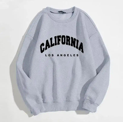 Women's Hoodies Long Sleeve California Print @chichicmart