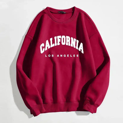 Women's Hoodies Long Sleeve California Print @chichicmart