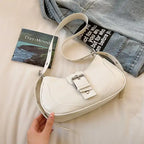 Women's Shoulder Bag, Solid Versatile Handbag @chichicmart