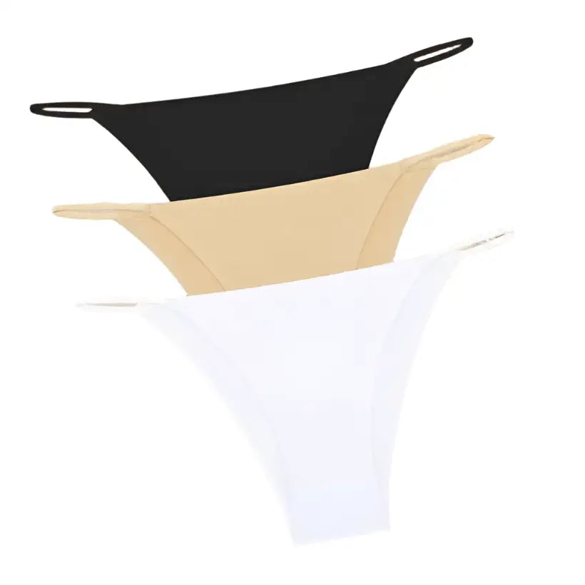 Women’s Seamless Ice Silk Panties – Ultra-Thin Low-Rise Briefs @chichicmart