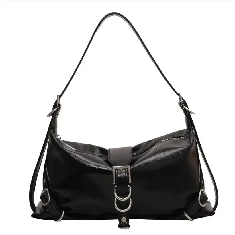 Women's Shoulder Bag, Solid Versatile Handbag @chichicmart