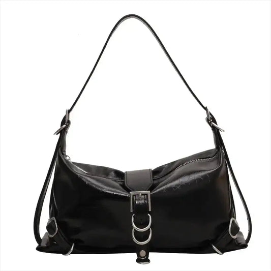Women's Shoulder Bag, Solid Versatile Handbag @chichicmart