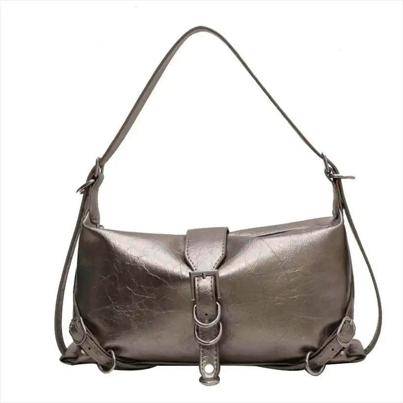 Women's Shoulder Bag, Solid Versatile Handbag @chichicmart