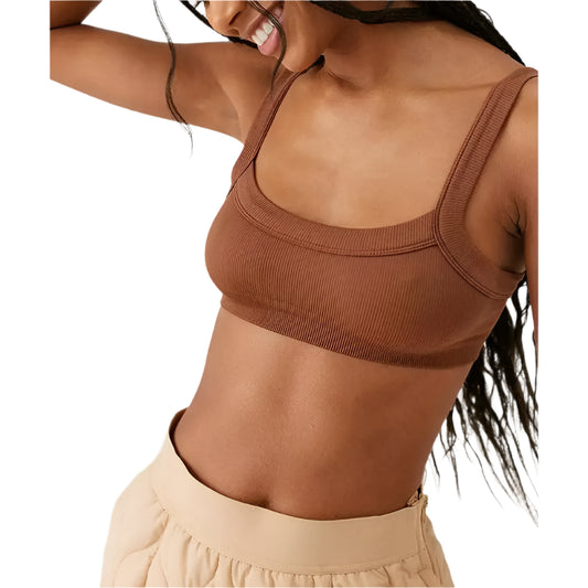 Women's White Ribbed Knit Tube Top @chichicmart