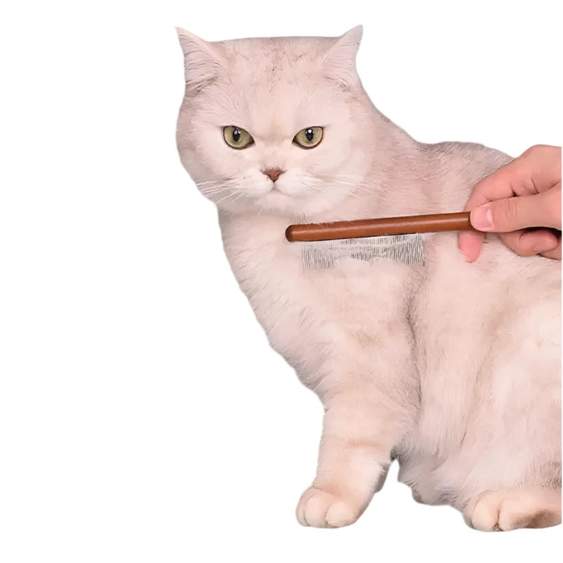 Wooden Comb For Pets @chichicmart